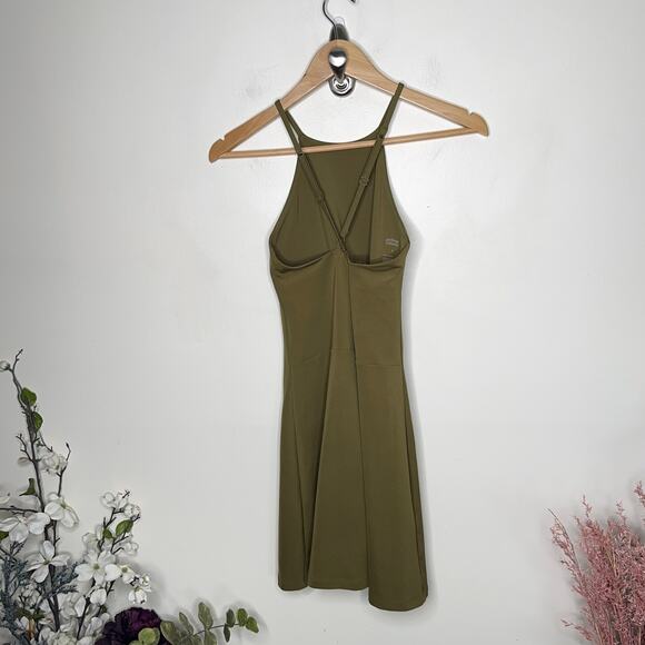 GIRLFRIEND COLLECTIVE Naomi Exercise Dress Fern Green New Preppy Tennis {LL47} - Picture 5 of 7